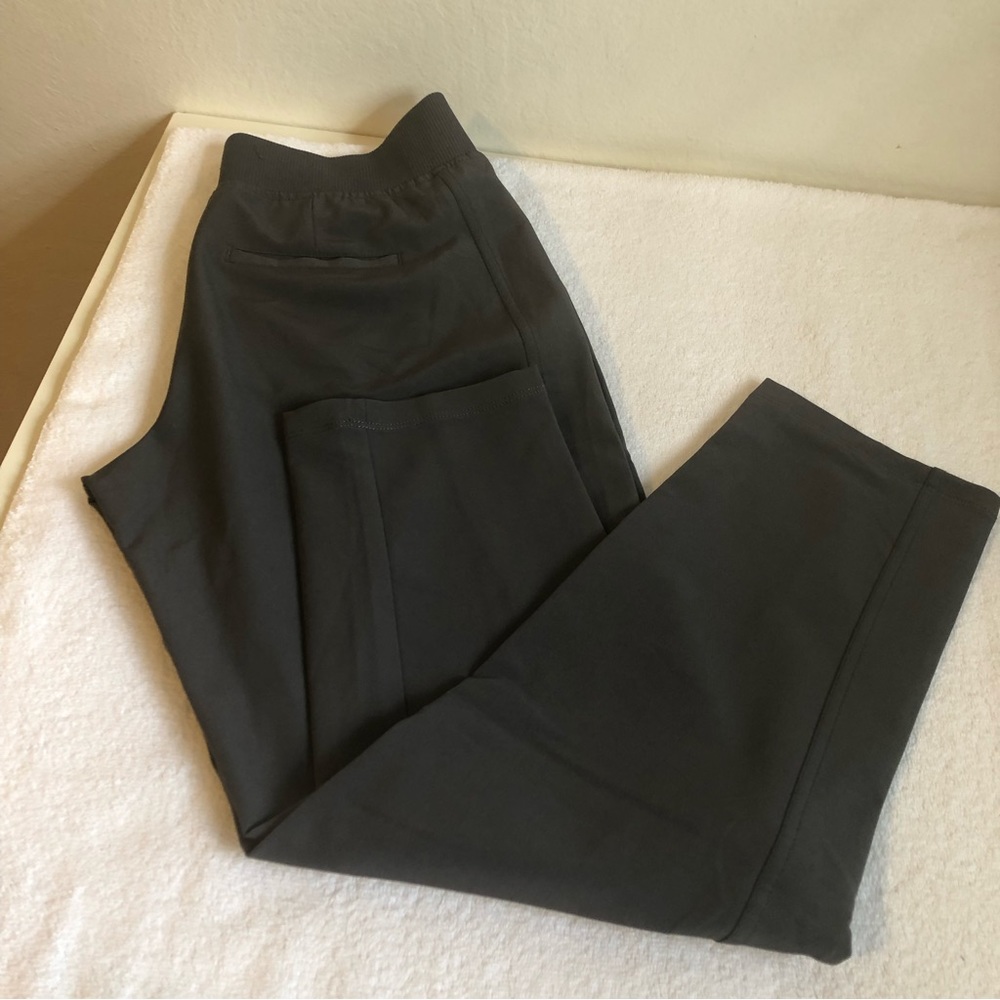 Dark Grey Straigh Leg Pants